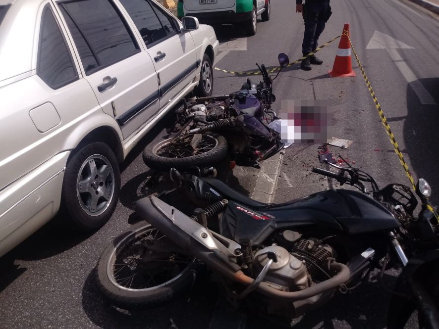 motociclista morre em acidente