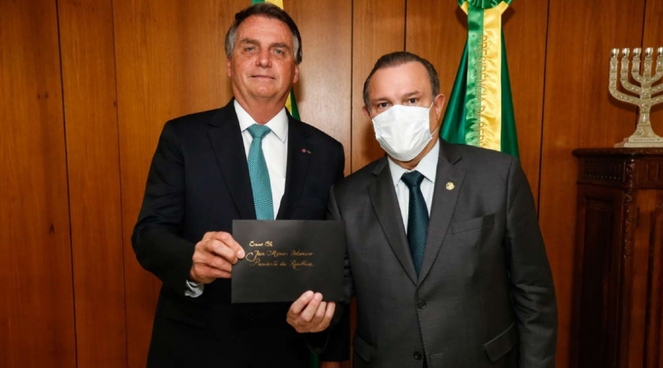 Wellington e Bolsonaro