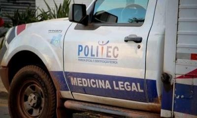 corpo encontrado