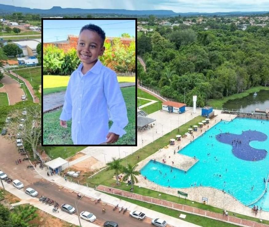 Criança de 6 anos morre afogada em parque público de Poxoréu