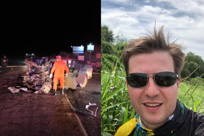 Engenheiro agrônomo morre em grave acidente na BR-364
