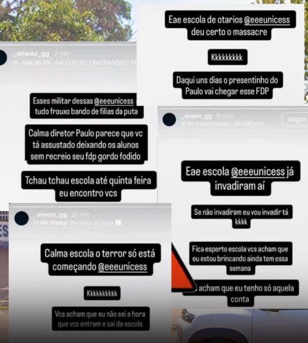 Escola de Rondonópolis sofre novas ameaças de massacre