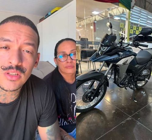 PM localiza moto do cantor Léuo que havia sido roubada