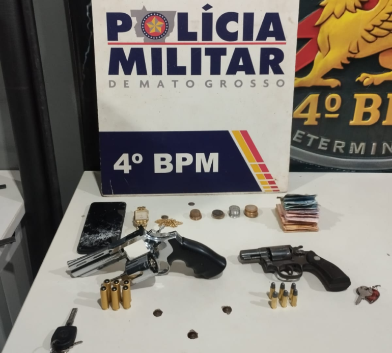 Polícia Militar intercepta roubo à residência e prende três homens em VG