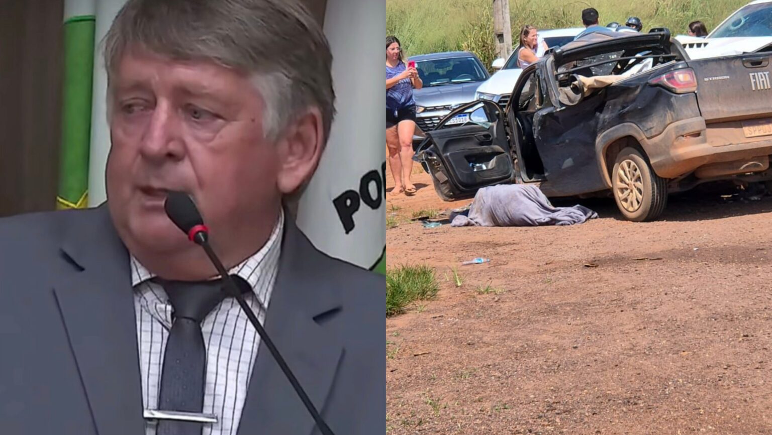 Presidente da Câmara de Sinop morre em acidente na BR-163