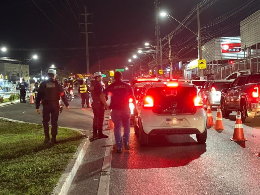 Lei Seca prende 12 motoristas bêbados em Cuiabá e Rondonópolis