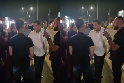 Presidente agride e coage jornalista após coletiva
