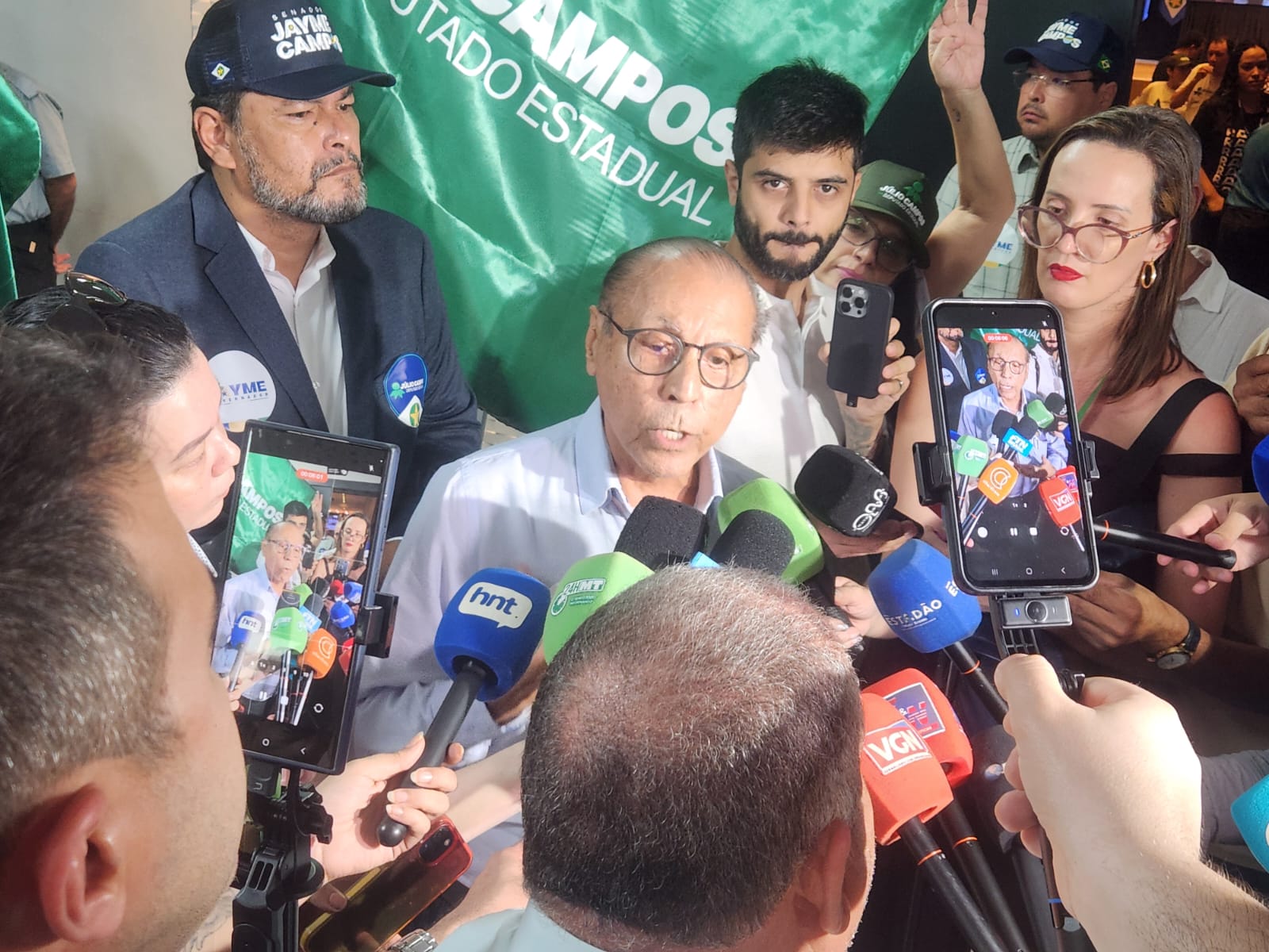 Júlio Campos defende candidatura de Jayme e afirma que União Brasil não recebeu proposta de coligação