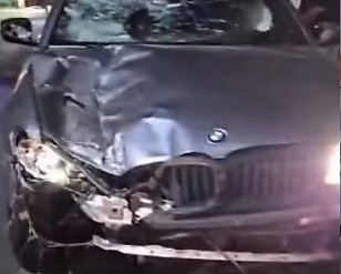 Motorista de BMW atropela dois motociclistas e mata jovem em Cuiabá