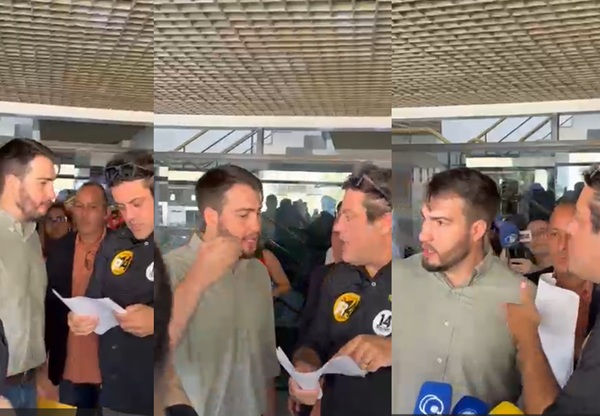 Milas cobra renúncia e discute com filho de WF nos bastidores