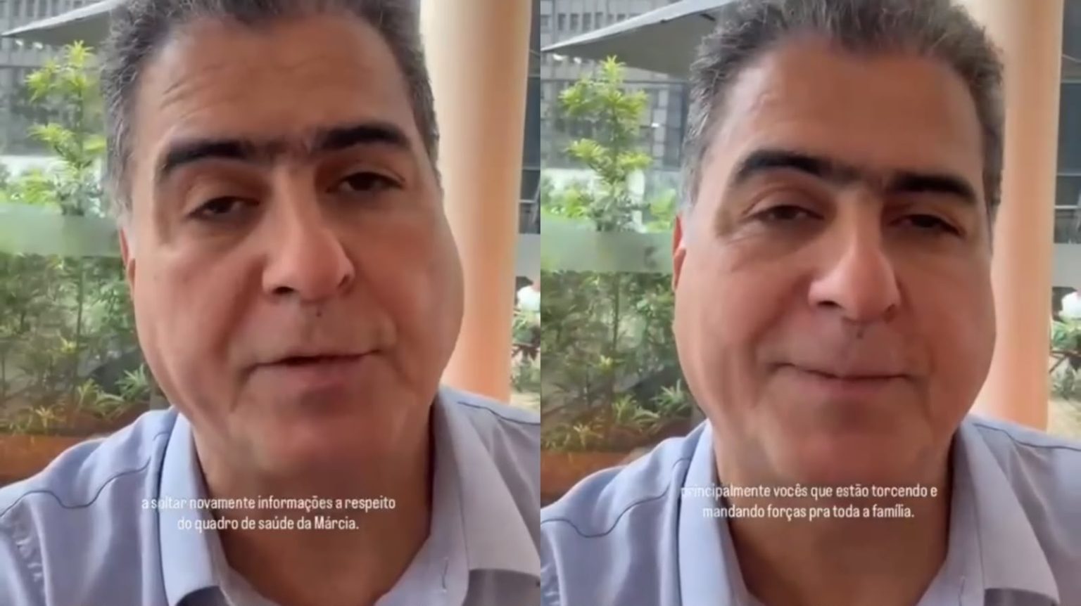 Emanuel diz que recuperação de Márcia avança a cada dia